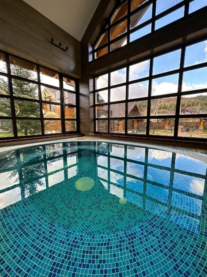 Hostynnyy Dvir Apartament Hotel & Spa Slavske Buitenkant foto